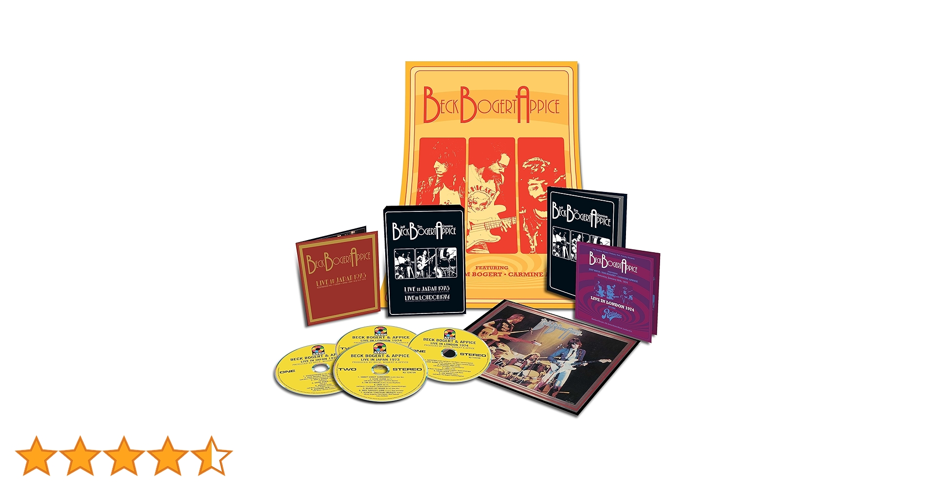 洋楽 Live In Japan 1973, Live In London 1974 Beck, Bogert & Appice - Live In Japan 1973, Live In London